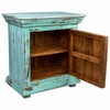 Ночной столик Alexandra House Living Чёрный Зеленый 35 x 60 x 55 cm