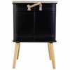 Spintelė Alexandra House Living Juoda 41 x 41 x 61 cm