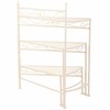 Gėlių vazonų stovas Alexandra House Living Balta Metalinis Geležis 25 x 37 x 59 cm