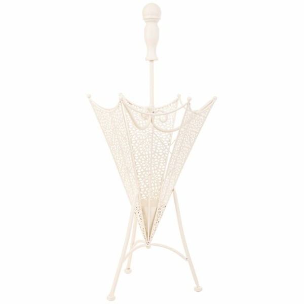 Umbrella stand Alexandra House Living White 25 x 48 x 20 cm