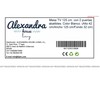 TV furniture Alexandra House Living White 125 x 42 x 32 cm