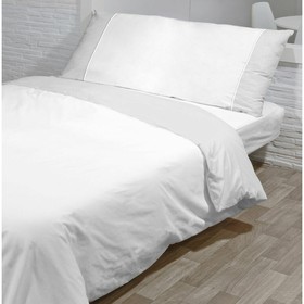 Antklodės užvalkalų rinkinys Hosteline MONACO NORDICO Balta Lova 180 260 x 240 cm 4 Dalys