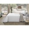 Bedspread (quilt) Pierre Cardin LORENA White King size (3 Pieces)