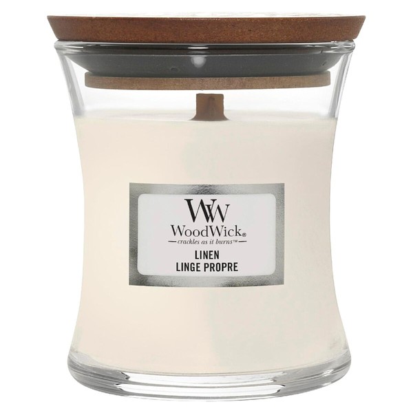 Aromātiska svece Woodwick Core Mini Linen