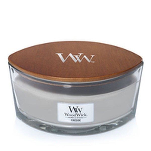 Aromātiska svece Woodwick Core Ellipse Fireside 453 g