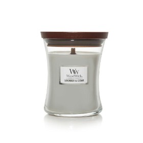 Tuoksukynttilä Woodwick Lavender & Cedar