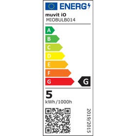Išmani Lemputė Muvit iO 5 W GU10 2700 K 6500 K Wi-Fi LED 400 lm Balta
