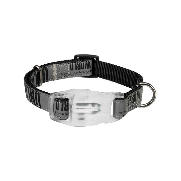 Светодиодный ошейник для домашних животных Trixie Explore USB Чёрный S/M 30-45 cm