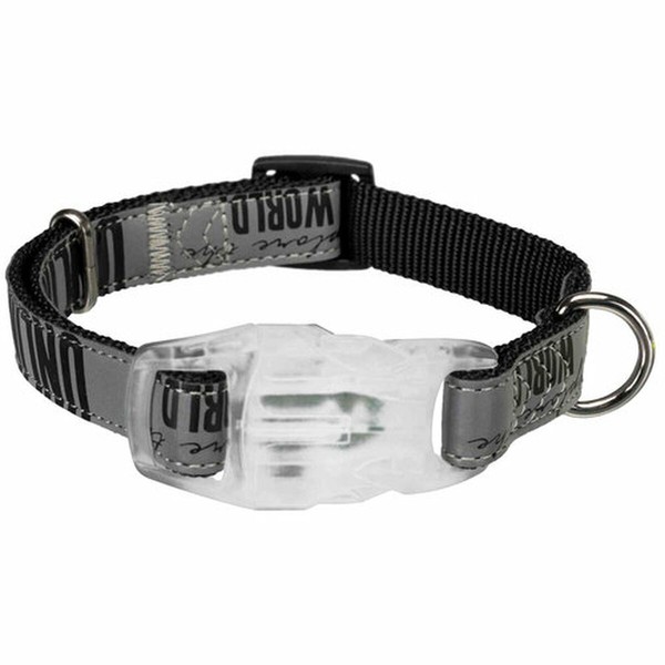 Светодиодный ошейник для домашних животных Trixie Explore USB Чёрный S/M 30-45 cm