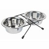 Suņu barotava Trixie Eat on Feet Nerūsējošais tērauds 200 ml Dubultā 2 x 200 ml 11 cm