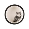 Pet feeding dish Trixie White Black 300 ml 0,3 L Ceramic
