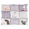 Koiran peti Trixie Harmaa Patchwork