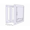 Cat Flap Trixie White Plastic 30 × 36 CM