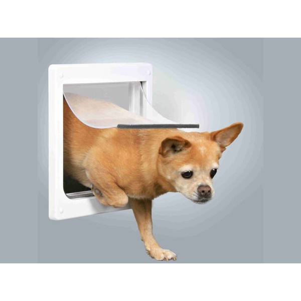 Cat Flap Trixie White Plastic 25 × 29 CM
