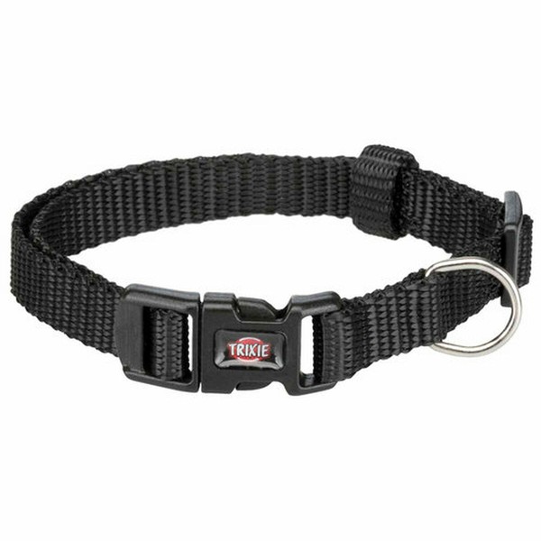 Suņa kaklasiksna Trixie New Premium Melns XS/S 22-35 cm