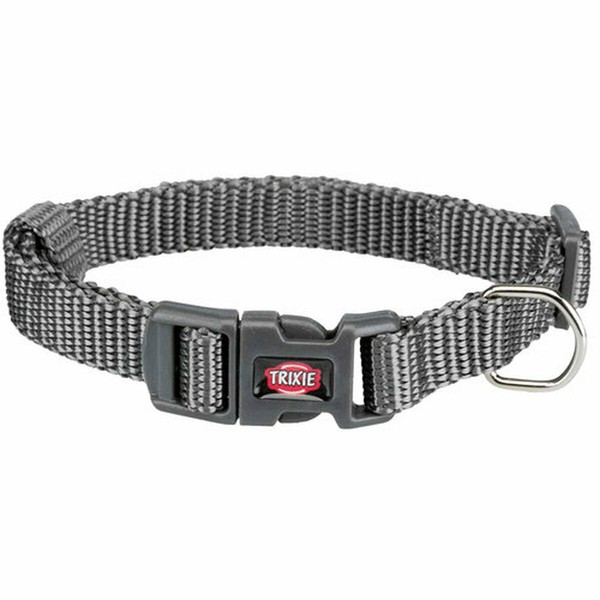 Dog collar Trixie New Premium Graphite XS/S 22-35 cm