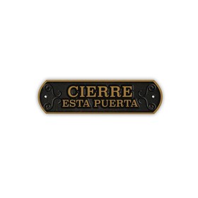 Lenta Magnet & Steel Cierre esta puerta 24 x 7,2 cm