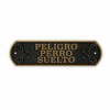 Lenta Magnet & Steel Peligro perro Suelto 24 x 7,2 cm