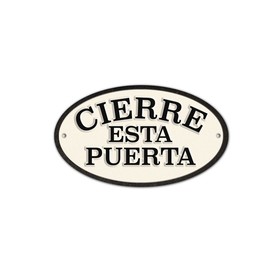 Lenta Magnet & Steel Cierre esta Puerta 16,3 x 9,5 cm