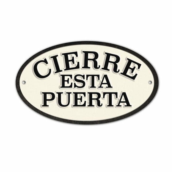 Lenta Magnet & Steel Cierre esta Puerta 16,3 x 9,5 cm