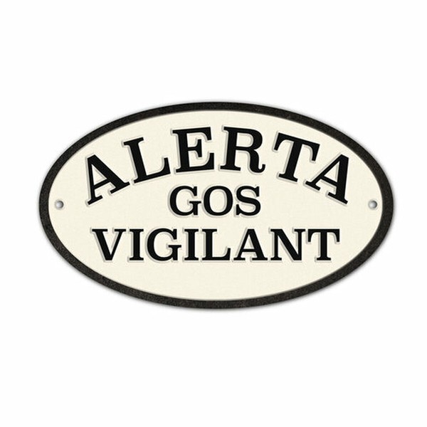 Доска Magnet & Steel Alerta Gos Vigilant 16,3 x 9,5 cm