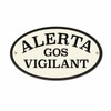 Доска Magnet & Steel Alerta Gos Vigilant 16,3 x 9,5 cm