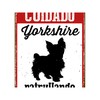 Lenta Magnet & Steel Cuidado Yorkshire Patrullando 14,8 x 21 cm