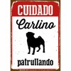 Lenta Magnet & Steel Cuidado Carlino Patrullando 14,8 x 21 cm