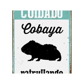 Lenta Magnet & Steel Cuidado Cobaya Patrullando 14,8 x 21 cm