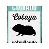 Lenta Magnet & Steel Cuidado Cobaya Patrullando 14,8 x 21 cm
