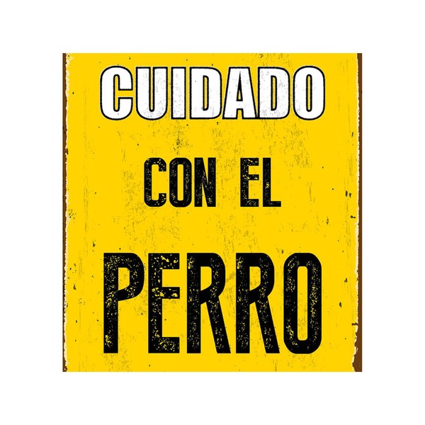 Lenta Magnet & Steel Cuidado con el Perro 14,8 x 21 cm