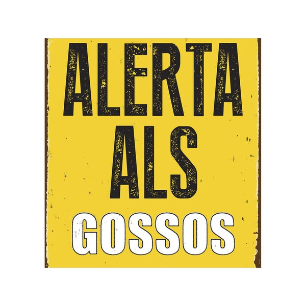 Lenta Magnet & Steel Alerta als Gossos 14,8 x 21 cm