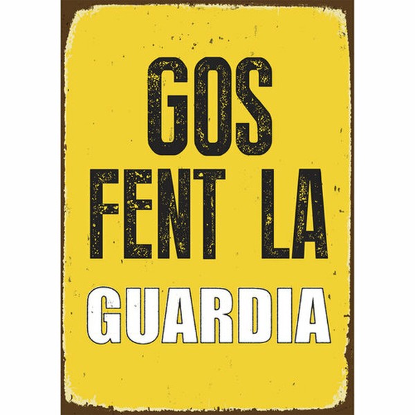 Доска Magnet & Steel Gos Fent la Guardia 14,8 x 21 cm