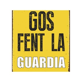 Lenta Magnet & Steel Gos Fent la Guardia 14,8 x 21 cm