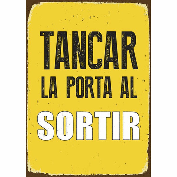 Доска Magnet & Steel Tancar la Porta al Sotir 14,8 x 21 cm