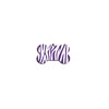 Identification plate for collar Imarc Bone Lilac