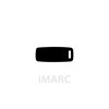 Фирменная табличка для ожерелья Imarc Baggage Чёрный
