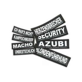 Harness tags Julius K9 GIFTZWERG S White Black