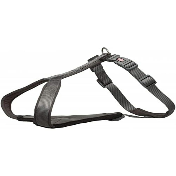 Suņu drošības siksna Trixie Premium Grafīts L/XL