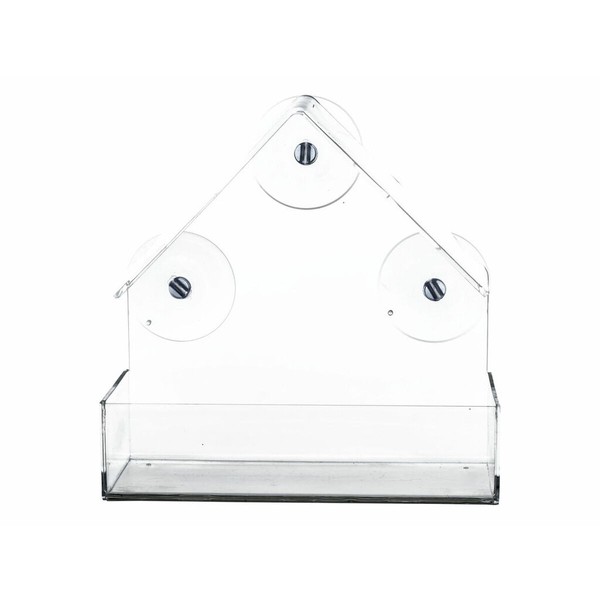 Lintujen syöttölaite Trixie Läpinäkyvä 225 ml 15 × 15 × 6 CM