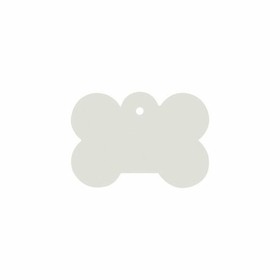 Apykaklės identifikavimo lentelė Imarc Bone Balta
