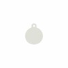 Identification plate for collar Imarc Circle White