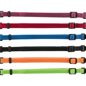 Собачий ошейник Trixie Чёрный Красный Синий кобальт Яблоко S/M 17-25 cm (6 штук)