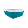 Kačių kraiko dėžutė Trixie Classic Mėlyna Balta Plastmasinis 37 × 15 × 47 cm
