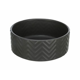 Koiran ruoka-annostelija Trixie Musta Ø 16 cm 900 ml