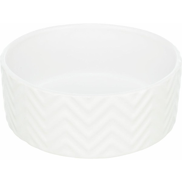 Dog Feeder Trixie T25025 White Ø 20 cm 1,6 L
