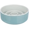 Šunų maisto indas Trixie Slow Feeding Mėlyna Pilka Ø 17 cm 900 ml