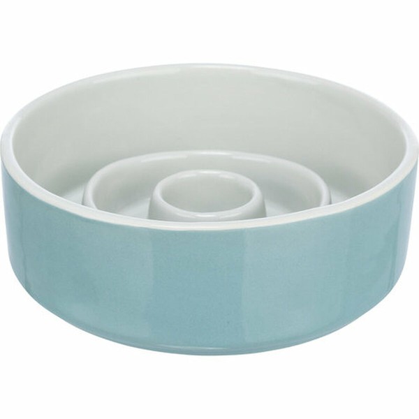 Кормушка для собак Trixie Slow Feeding Синий Серый Ø 17 cm 900 ml