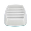 Koiran ruoka-annostelija Trixie Slow Feeding Harmaa Ø 11 cm Ø 9 cm 250 ml 300 ml 46 × 11 × 30 cm