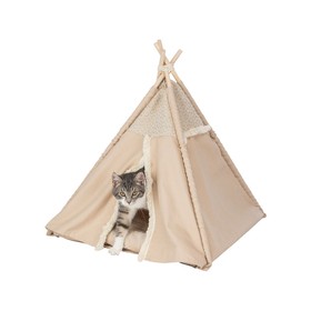 Pet bed Trixie Beige 55 × 65 × 55 cm